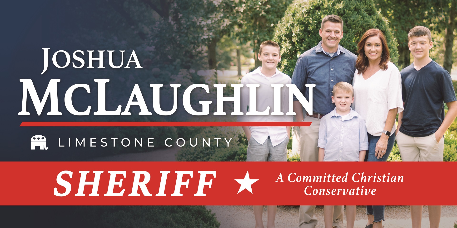 Joshua McLaughlin for Sheriff